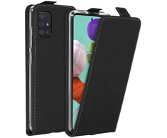 Accezz atverčiamas dėklas, skirtas Samsung Galaxy A51 – Juodas
