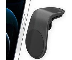 Accezz automobilinis telefono laikiklis – Universalus – Ventiliacijos grotelėms – Magnetinis – Juodas