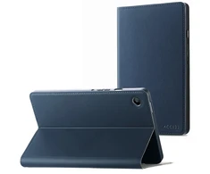 Accezz Classic atverčiamas dėklas, skirtas Samsung Galaxy Tab A9 8.7 colio – tamsiai mėlynas