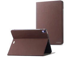 Accezz Classic atverčiamas dėklas, skirtas iPad Air 11 colių (2026) M4 / (2025) M3 / (2024) M2 / Air 5 (2022) / Air 4 (2020) – rudas