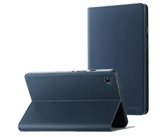Accezz Classic atverčiamas dėklas, skirtas Samsung Galaxy Tab A11 – tamsiai mėlynas