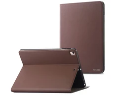 Accezz Classic atverčiamas dėklas, skirtas iPad 6 (2018) 9.7 col. / iPad 5 (2017) 9.7 col. / Air 2 (2014) / Air 1 (2013) – rudas