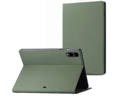 Accezz Classic atverčiamas dėklas, skirtas Samsung Galaxy Tab S11 Ultra – žalias