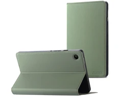 Accezz Classic atverčiamas dėklas, skirtas Samsung Galaxy Tab A11 Plus – žalias