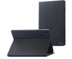 Accezz Classic atverčiamas dėklas, skirtas Samsung Galaxy Tab A9 Plus – juodas