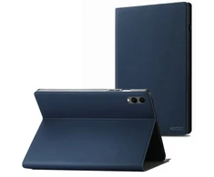 Accezz Classic atverčiamas dėklas, skirtas Samsung Galaxy Tab S11 Ultra – tamsiai mėlynas