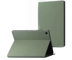 Accezz Classic atverčiamas dėklas, skirtas Samsung Galaxy Tab A9 Plus – žalias