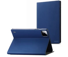 Accezz Classic atverčiamas dėklas, skirtas Xiaomi Pad 8 / 8 Pro – tamsiai mėlynas