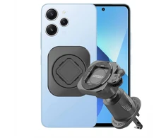 Accezz EasyLock automobilinis telefono laikiklis – ventiliacijos grotelėms – universalus – 360 laipsnių besisukantis – juodas