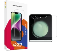 Accezz ekrano apsauga iš grūdinto stiklo, skirta Samsung Galaxy Z Flip 5 / 6 / 7 FE