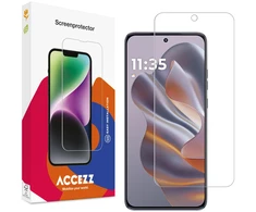 Accezz ekrano apsauga iš grūdinto stiklo, skirta Motorola Thinkphone 25 / Edge 50 Neo / Edge 60 Neo