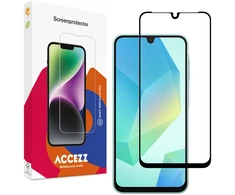 Accezz Full Cover ekrano apsauga iš grūdinto stiklo, skirta Samsung Galaxy A18 / A17 / A16 / A26