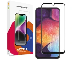 Accezz Full Cover ekrano apsauga iš grūdinto stiklo, skirta Samsung Galaxy A50 / A30s / M31