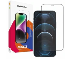Accezz Full Cover ekrano apsauga iš grūdinto stiklo, skirta iPhone 12 Pro Max