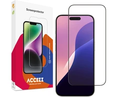 Accezz Full Cover ekrano apsauga iš grūdinto stiklo, skirta iPhone 18 Pro Max / 17 Pro Max / 16 Pro Max