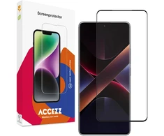 Accezz Full Cover ekrano apsauga iš grūdinto stiklo, skirta Xiaomi Poco X7