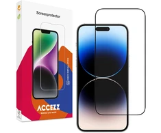 Accezz Full Cover ekrano apsauga iš grūdinto stiklo, skirta iPhone 15 Pro