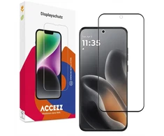 Accezz Full Cover ekrano apsauginis stiklas iš grūdinto stiklo, skirtas Motorola Edge 70 Fusion