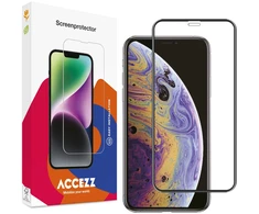 Accezz Full Cover ekrano apsauginis stiklas iš grūdinto stiklo, skirtas iPhone 11 Pro Max / Xs Max