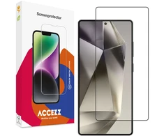 Accezz Full Cover ekrano apsauginis stiklas iš grūdinto stiklo, skirtas Samsung Galaxy S25 Ultra