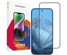 Accezz Full Cover grūdinto stiklo ekrano apsauga, skirta Google Pixel 11 / 11 Pro / 10 / 10 Pro / 9 / 9 Pro