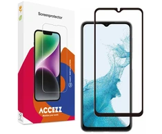 Accezz Full Cover grūdinto stiklo ekrano apsauga, skirta Samsung Galaxy A23 (5G)