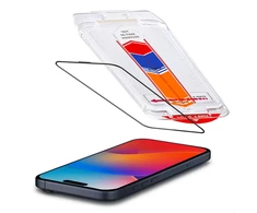 Accezz grūdinto stiklo ekrano apsauga + aplikatorius, skirtas iPhone 17 Pro Max