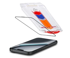 Accezz grūdinto stiklo ekrano apsauga + aplikatorius, skirtas iPhone 17