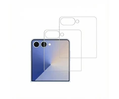 Accezz grūdinto stiklo ekrano apsauga, 2 vnt. pakuotė, skirta Samsung Galaxy Z Flip 8 / Flip 7