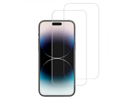 Accezz grūdinto stiklo ekrano apsauga, 2 vnt. pakuotė, skirta iPhone 15 Plus / 15 Pro Max / 16 Plus