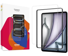 Accezz grūdinto stiklo ekrano apsauga su aplikatoriumi, skirta iPad Pro 11 (2025) M5 / (2024) M4