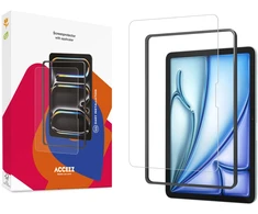 Accezz grūdinto stiklo ekrano apsauga su aplikatoriumi, skirta iPad Air 11 colių (2026) M4 / (2025) M3 / (2024) M2