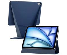 Accezz High Stand planšetės dėklas, skirtas iPad Air 11 colių (2026) M4 / (2025) M3 / (2024) M2 / Air 5 (2022) / Air 4 (2020) – Tamsiai mėlynas