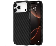 Accezz MagSafe Kevlar® dėklas, skirtas iPhone 17 Pro Max – Juodas