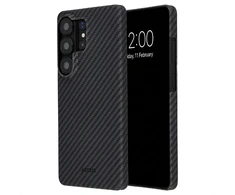 Accezz MagSafe Kevlar® dėklas, skirtas Samsung Galaxy S26 Ultra – Juodas