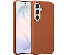 Accezz MagSafe odinis nugarėlės dėklas, skirtas Samsung Galaxy S26 – Sienna Brown