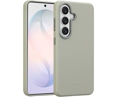 Accezz MagSafe odinis nugarėlės dėklas, skirtas Samsung Galaxy S26 – šviesiai pilkas