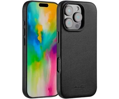 Accezz MagSafe odinis nugarėlės dėklas, skirtas iPhone 16 Pro – Onyx Juodas