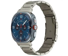 Accezz matinis titano apyrankė, skirta Samsung Galaxy Watch Ultra 2 (2026) / Ultra (2024/2025) – titano spalvos