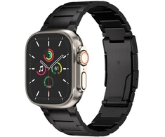 Accezz matinis titano apyrankės dirželis, skirtas Watch | 44/45/46/49 mm – Juodas