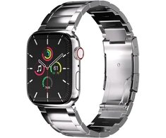 Accezz matinis titano plieno dirželis Watch | 38/40/41/42 mm – sidabrinis