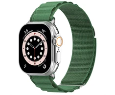 Accezz nailoninė Alpine apyrankė, skirta Watch | 44/45/46/49 mm – alyvuogių žalia