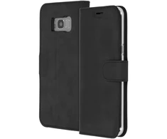 Accezz piniginės tipo TPU atverčiamas dėklas, skirtas Samsung Galaxy S8 Plus – juodas