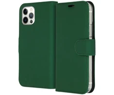 Accezz piniginės tipo TPU atverčiamas dėklas, skirtas iPhone 12 (Pro) – žalias