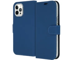 Accezz piniginės tipo TPU atverčiamas dėklas, skirtas iPhone 12 Pro Max – mėlynas