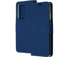 Accezz piniginės tipo TPU atverčiamas dėklas, skirtas Samsung Galaxy S20 Ultra – mėlynas
