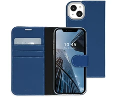 Accezz piniginės tipo TPU atverčiamas dėklas, skirtas iPhone 14 Plus – tamsiai mėlynas