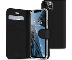 Accezz piniginės tipo TPU atverčiamas dėklas, skirtas iPhone 13 Pro – juodas