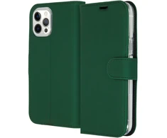 Accezz piniginės tipo TPU atverčiamas dėklas, skirtas iPhone 12 Pro Max – žalias