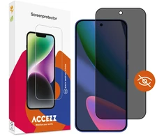 Accezz privatumą saugantis grūdinto stiklo ekrano apsaugos stiklas, skirtas Google Pixel 11